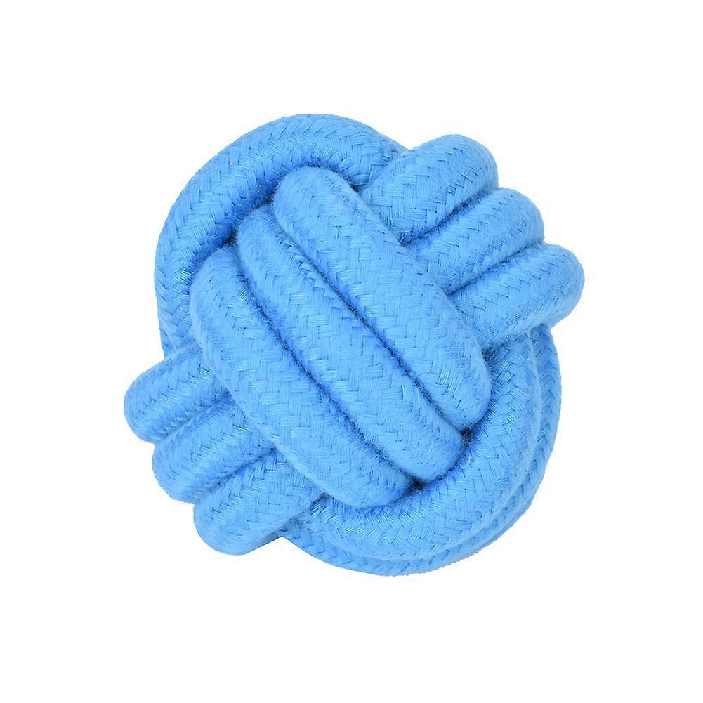 Dog Chew Toys for Puppies - Bite-Resistant Polyester Fiber Ball Training Toy, Durable 5-Inch Size, Ideal for All Breeds