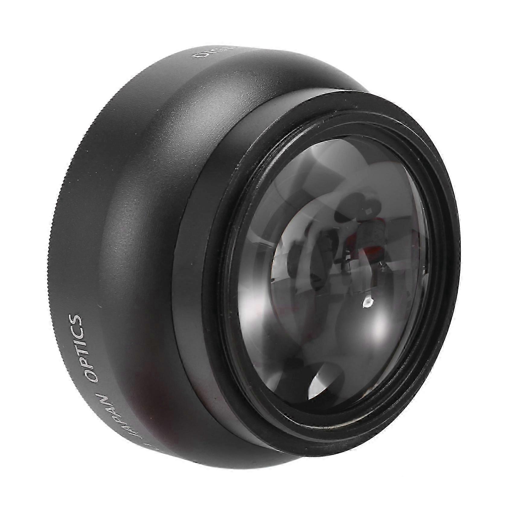 49mm 0.45X Super Macro Wide Angle Fisheye Macro Photography Lens for DSLR SLR Camera JN
