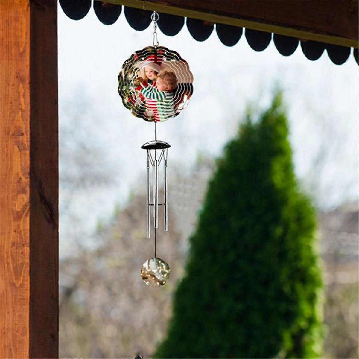Sublimation Wind Spinner Blanks Outdoor Decor, Outdoors Wind Chimes
