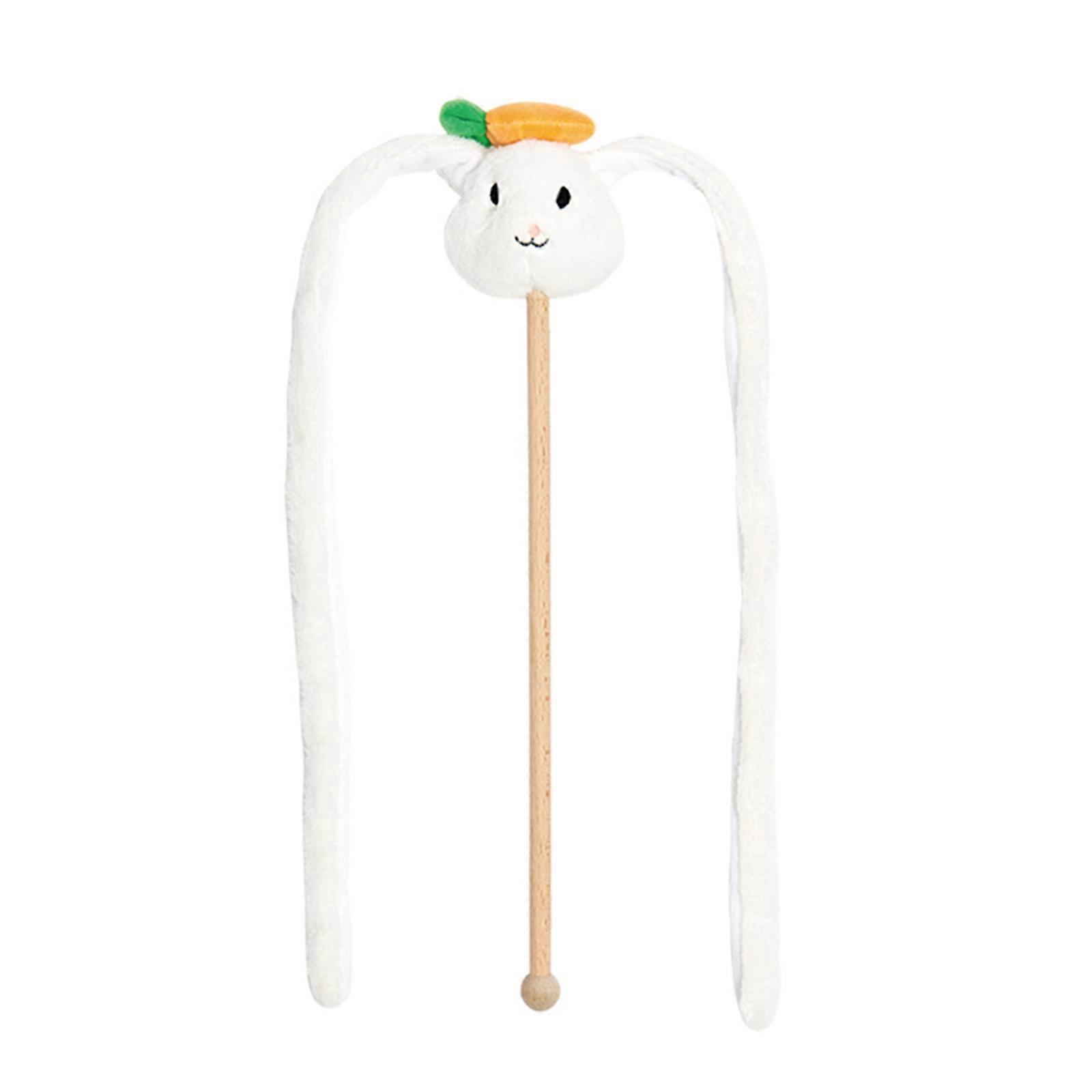 Cat Teaser Stick Toy Cat Interactive Toy Funny Teaser Self-playing Cat Stick Toy Wand Kitten Teaser Wand Cat Toy Catnips
