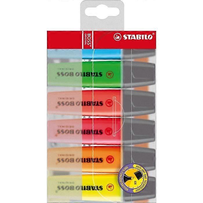 STABILO - 6 BOSS ORIGINAL highlightere