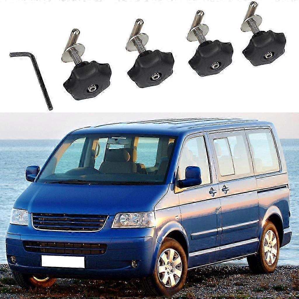 Befestgungsschrauben Edelstahl 50mm Rastschene Für VW T5 T6