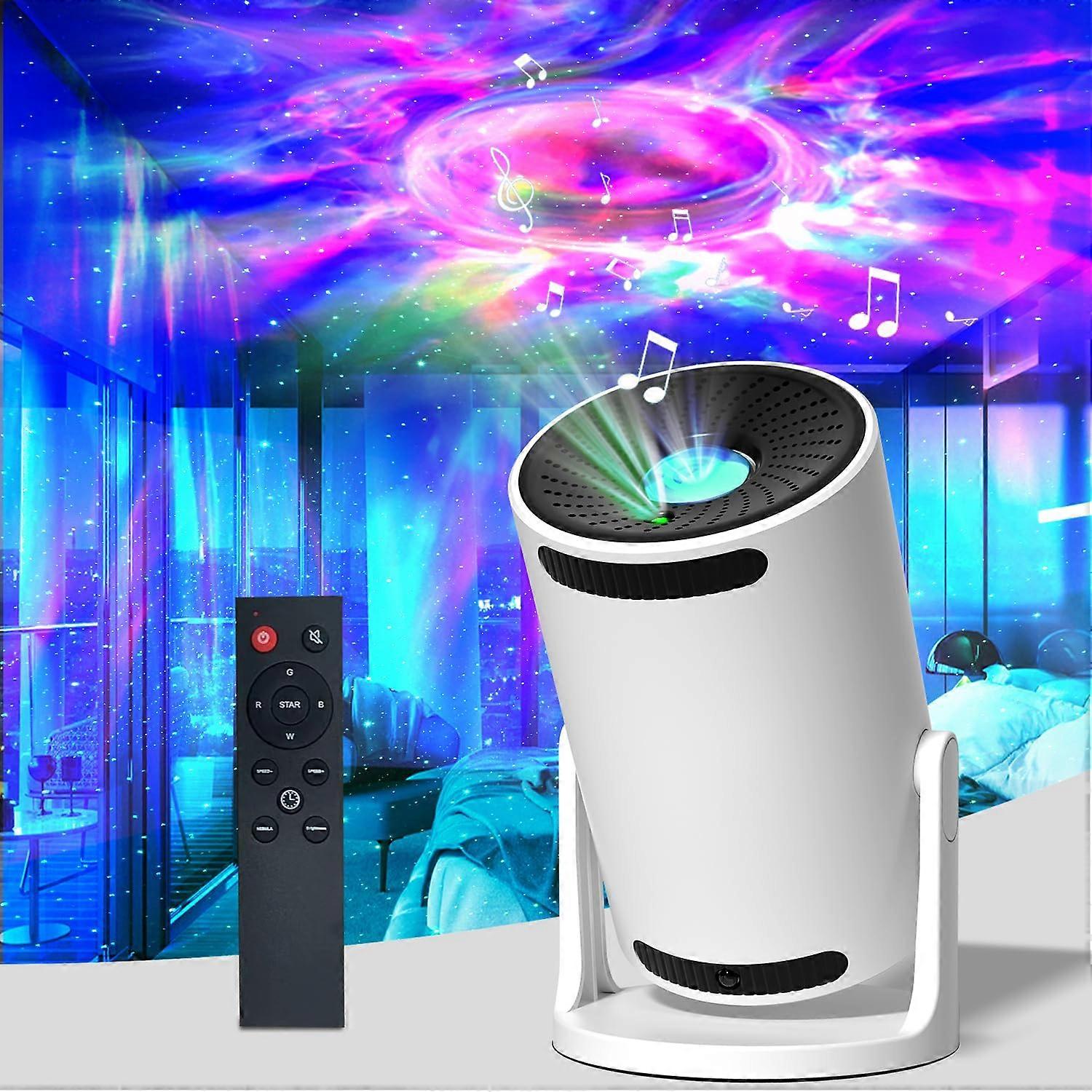 Galaxy Projector with HD Image 180° Rotatable 15 Colors for Home Use