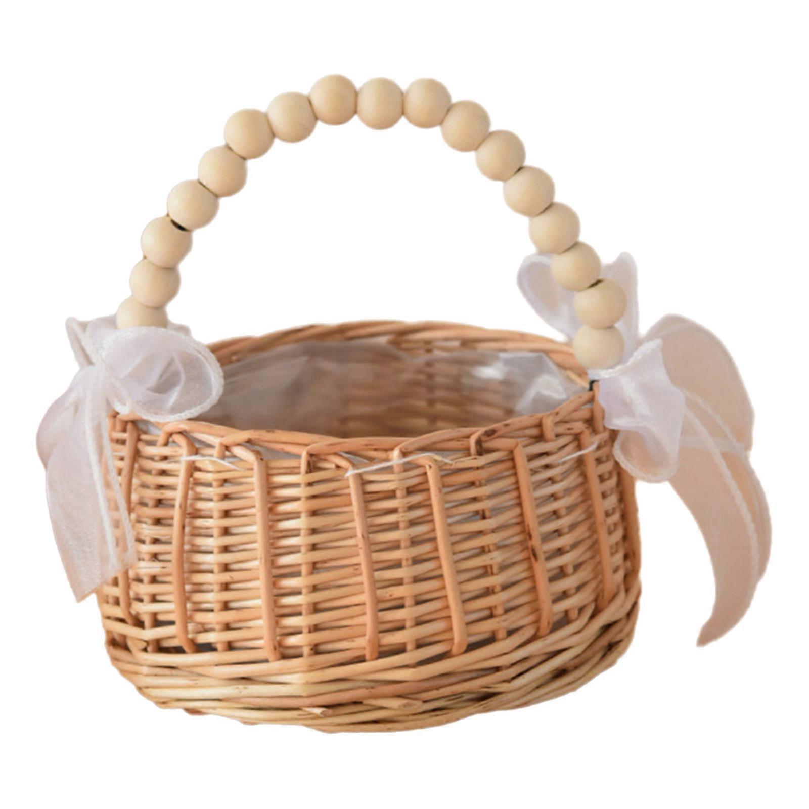 ハンギングプランターバスケット植栽美しい実用的なバスケットピクニックお祝いの機会のためのバスケット織りバスケット