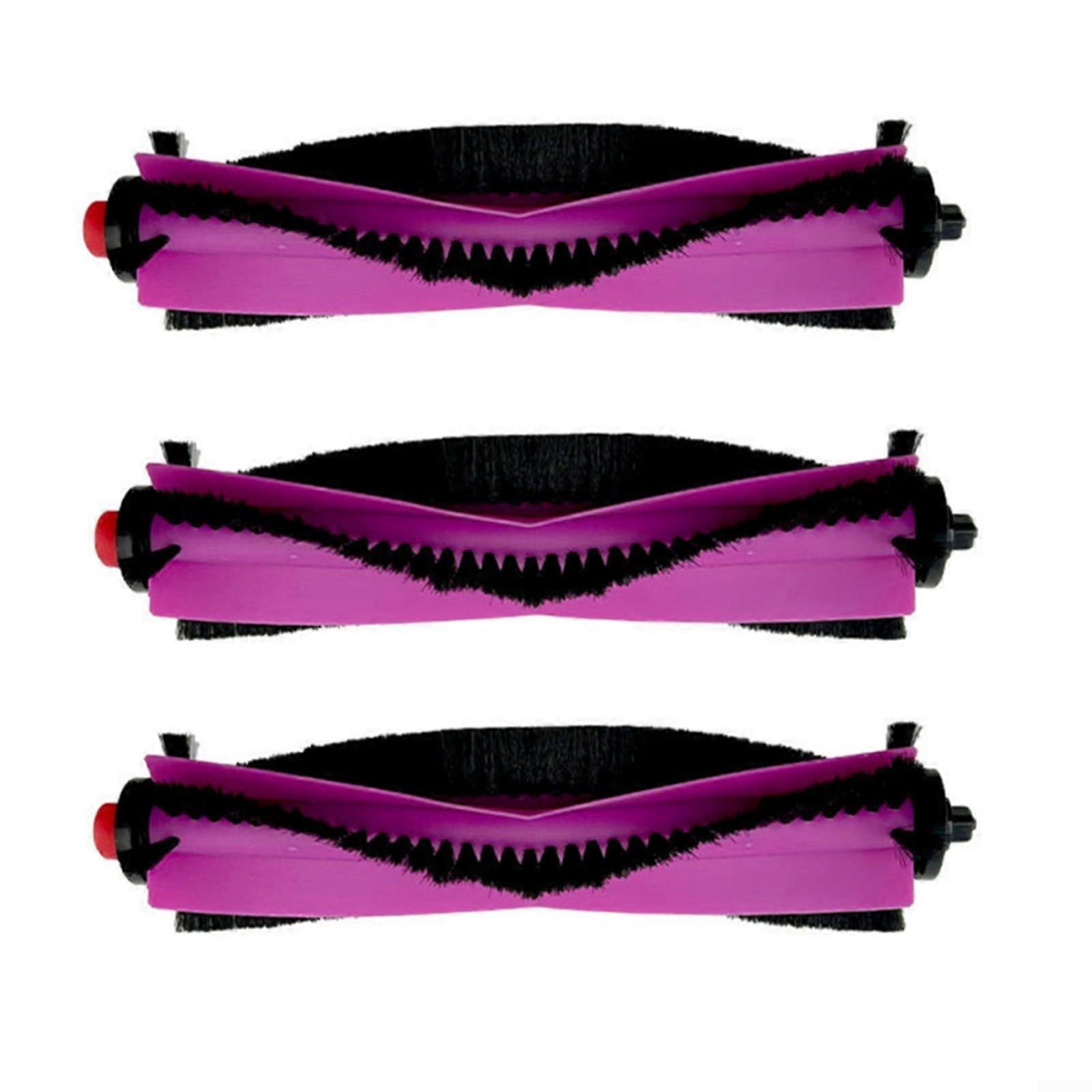 3 Pcs Roller Brush Replacement for Robot Vacuums Compatible with iRobot Roomba, Neato, Shark, and Eufy Models
