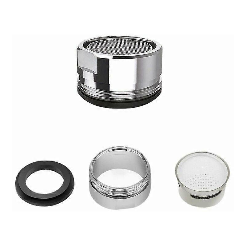 Faucet Aerator, Chrome Brass Shell, Male Threads, Water Flow, Water Saving