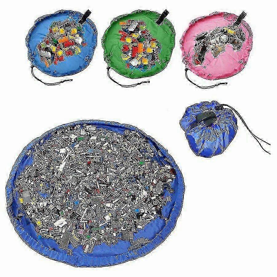 150 سنتيمتر كبيرة المحمولة للأطفال ليغو اللعب حصيرة حقيبة تخزين ألعاب المنظم Bag_y O