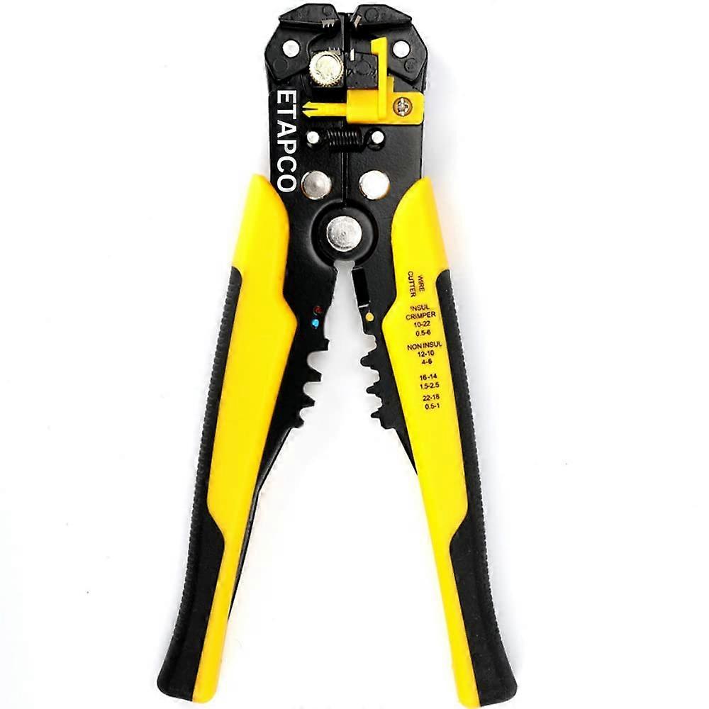 Wire Strippers Tool 3 in 1 | Electrical Terminal Crimper | Heavy-Duty Wire Stripping and Cutting Pliers
