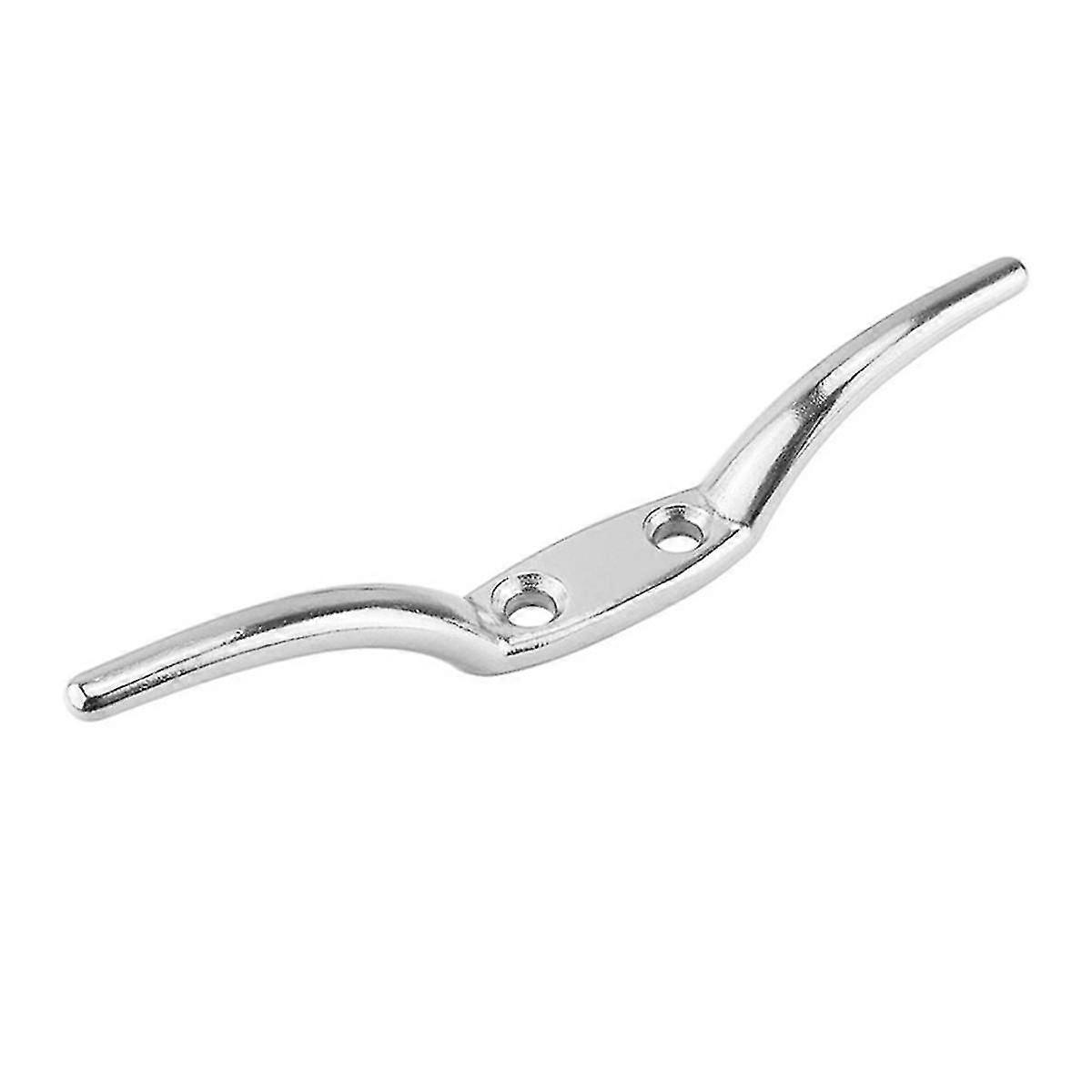 Ανοξείδωτο ατσάλι 316 γάντζος Flagpole Cleat Hook Fixed Hook Flag Rope Cleat Flag Halyard Boat Securing Tie D