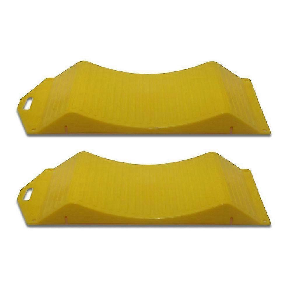 2Pc Tyre Ramp Saver Car Tire Protector Ramp Trailer Part Wheel Protection Device Tire Anti Slip Cur