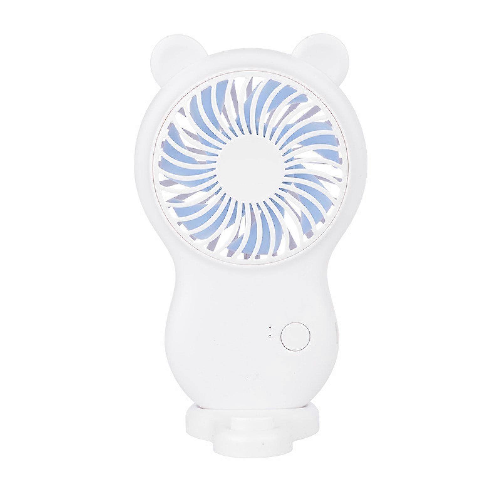 Handheld Small Fan Mini USB Rechargeable Pocket Fan for Dormitory Desktop Use, Compact Size, Portable Design, Battery Operated