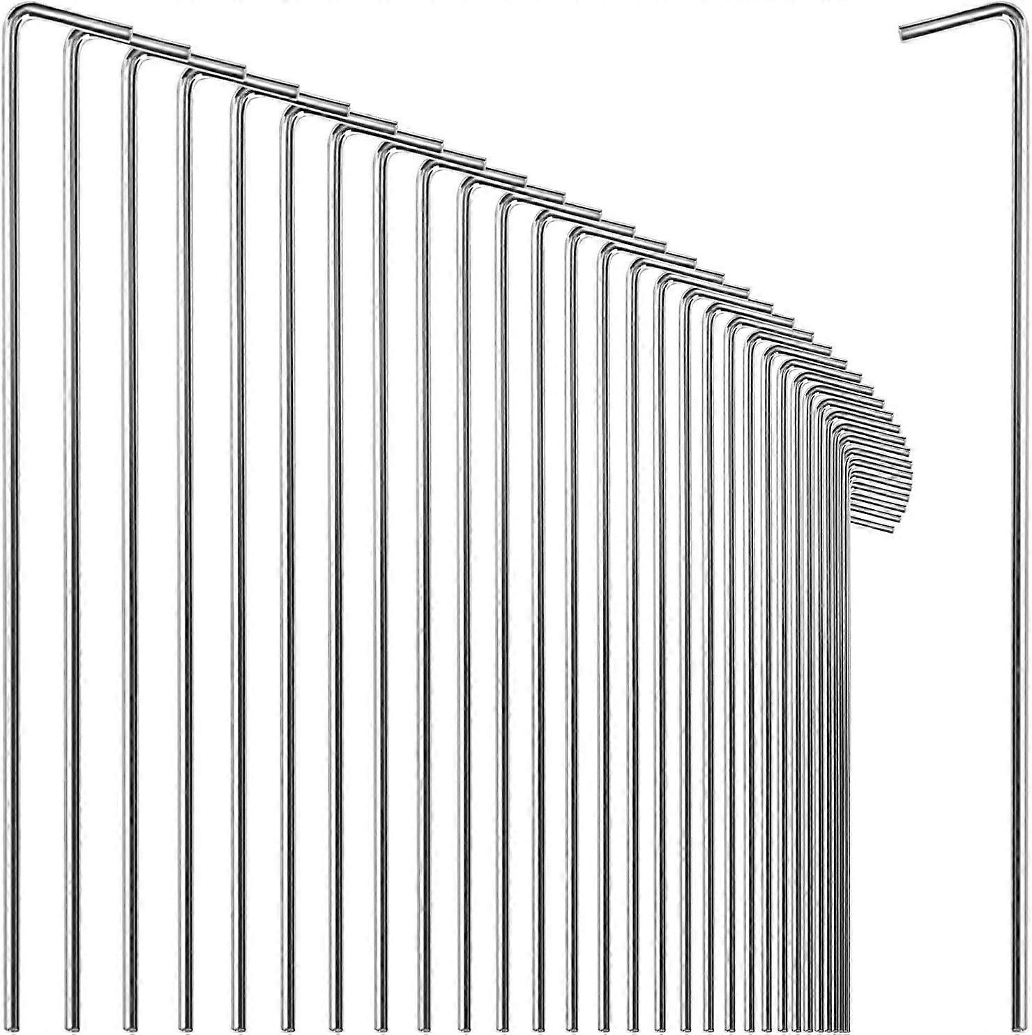 36x Tent Pegs - Long and Strong Camping Pegs - Ideal for All Terrains - 4 mm