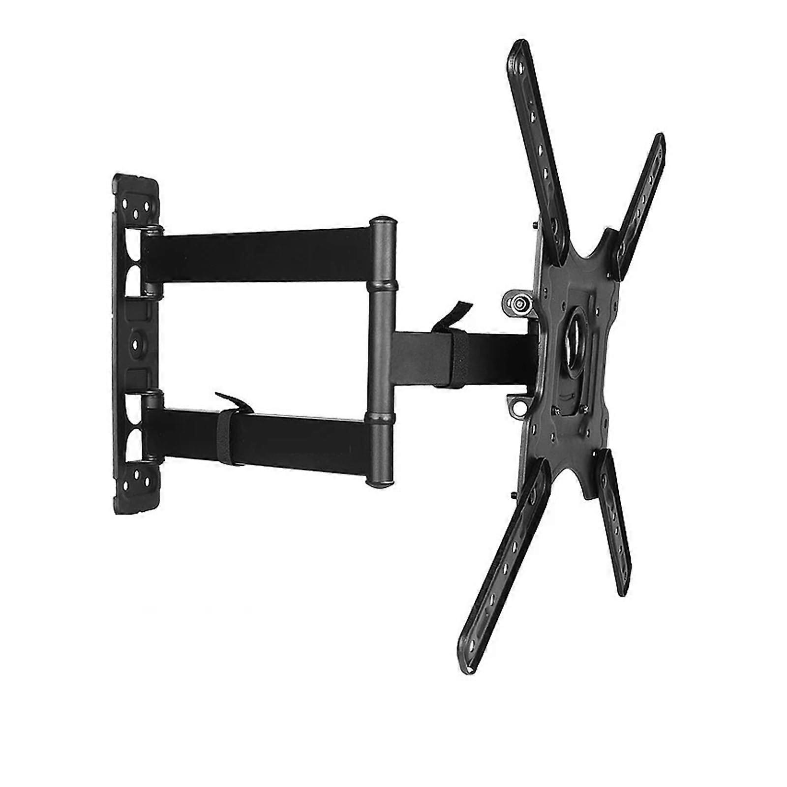 DL-DP4 35KG Full Motion TV Wall Mount Bracket for 23'-55' LED TVs, 3 Arm Swivel Rotating Stand, Drop Down TV Lift