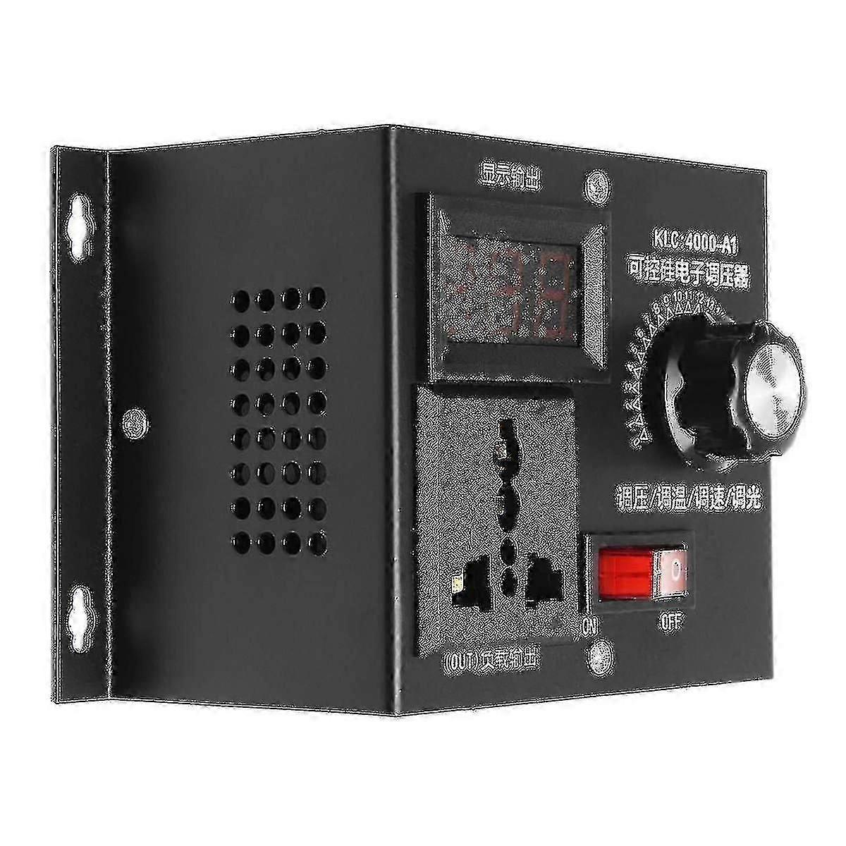 220v 4000w Universal Motor Speed Controller, Variable Voltage Regulator--