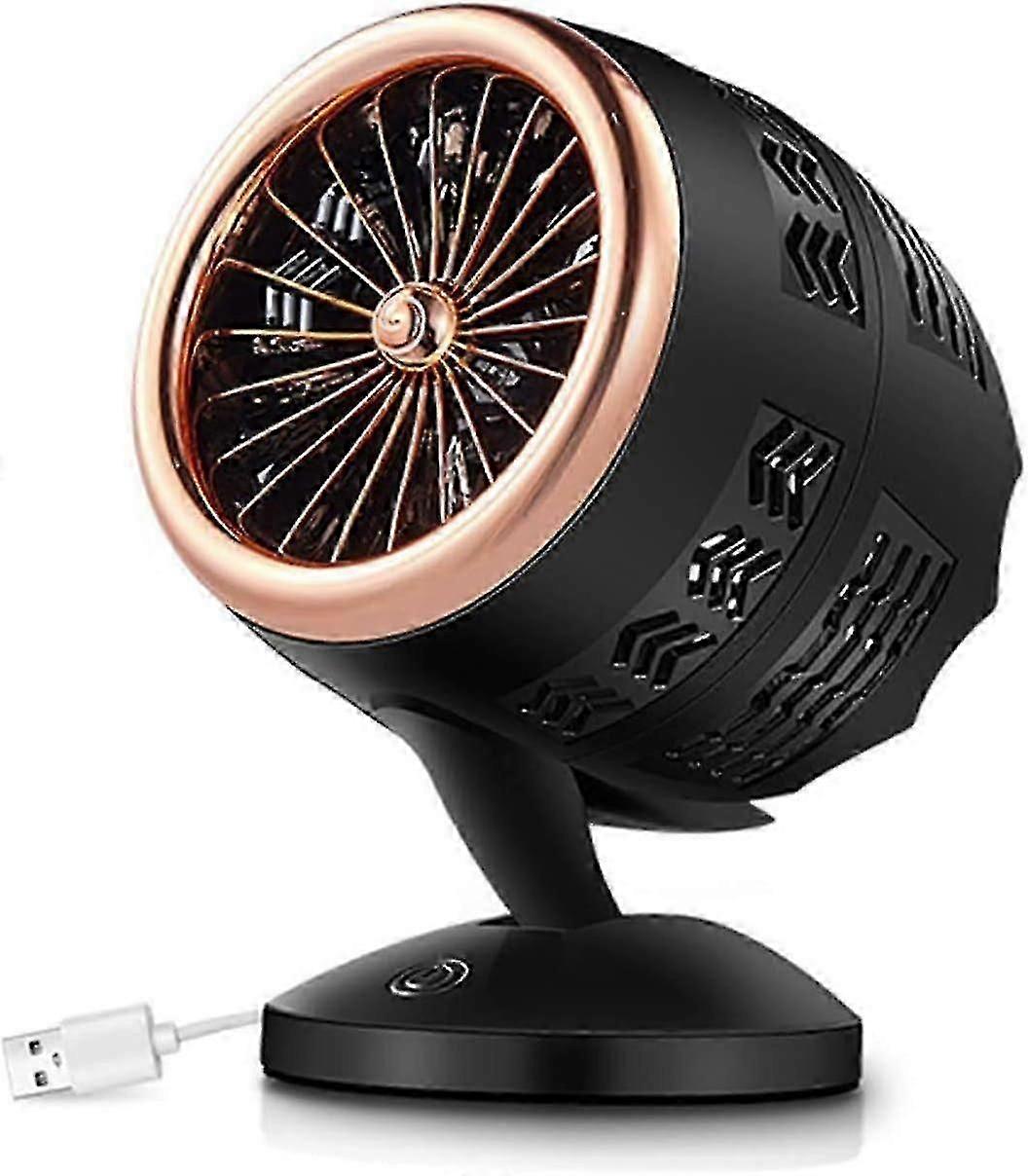 Compact Usb Powered Space Heater With Two-Level Adjustable Settings