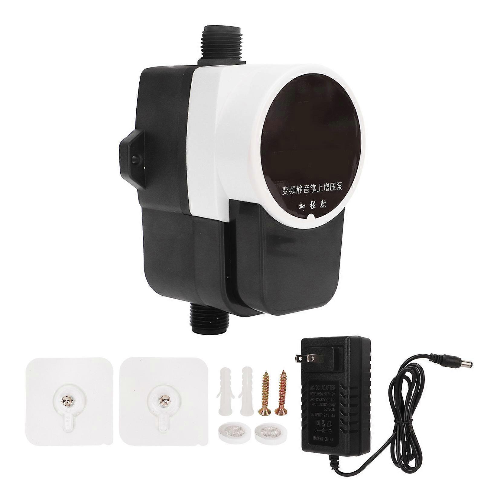 Booster Pump Automatic Water Circulating Low Noise DC 24V for Pipe AC100‑240V