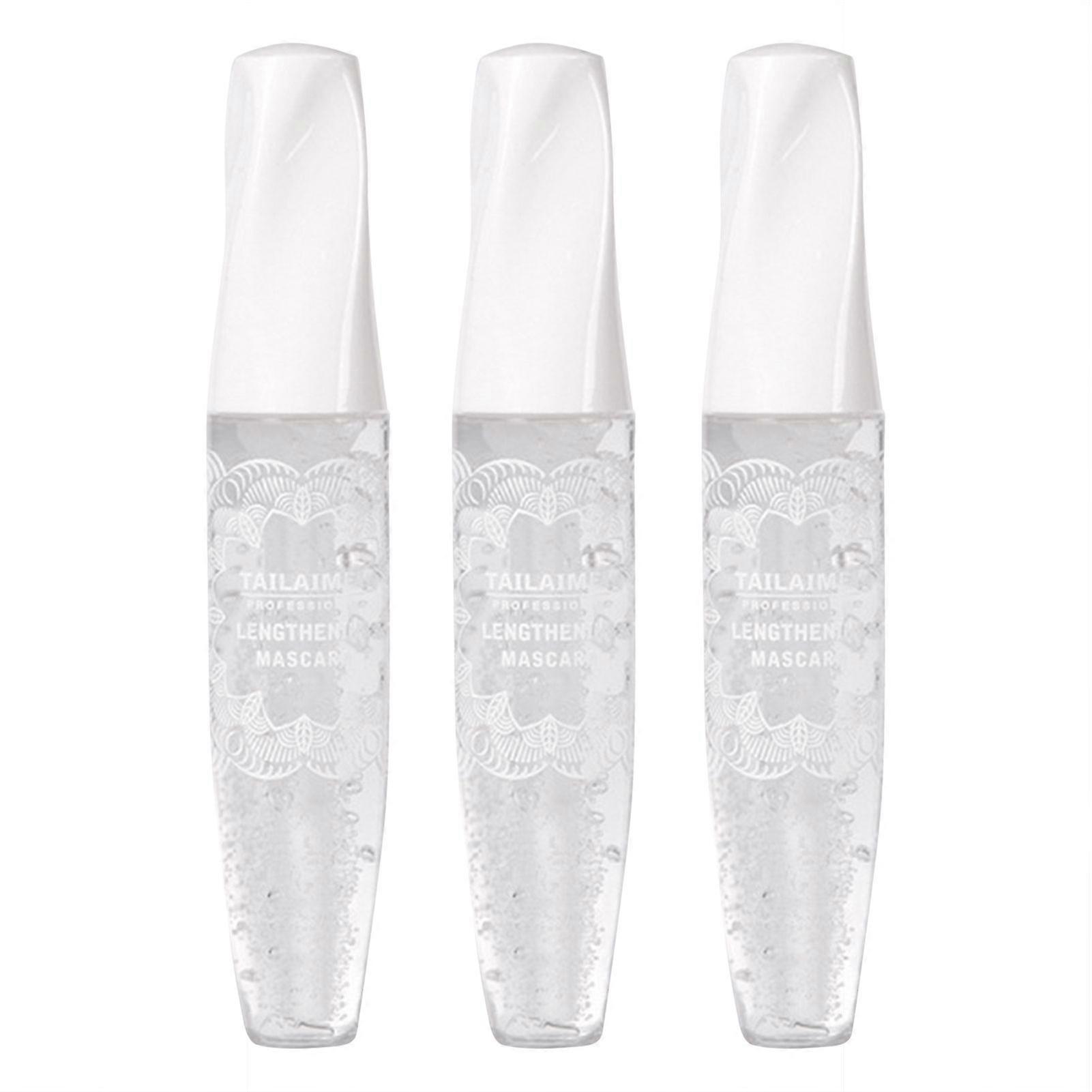 3PCS Mascara Slender Thick Curly Waterproof Not Smudged Skinny Mascara Flake Proof Lengthening Curling Mascara