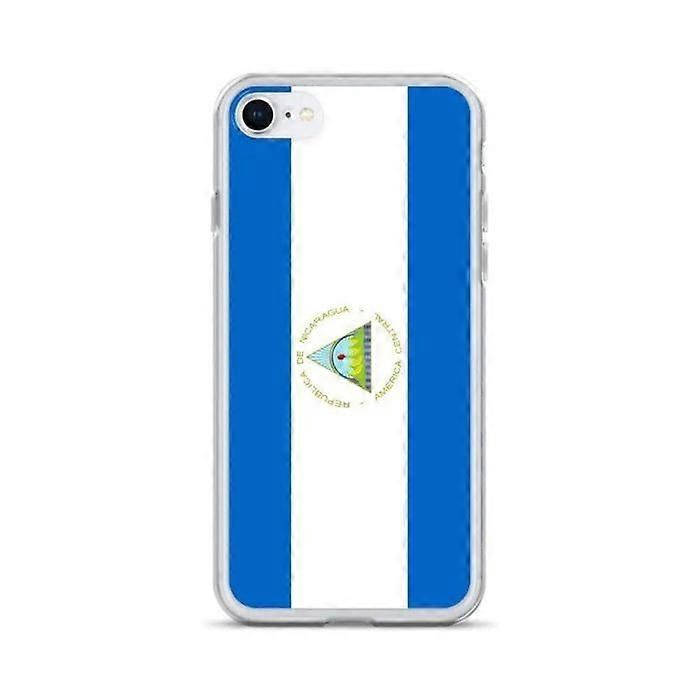 iPhone Case - Multicolor - Nicaragua Flag - Flexible - Silicone - Compatible with iPhone 6S Plus