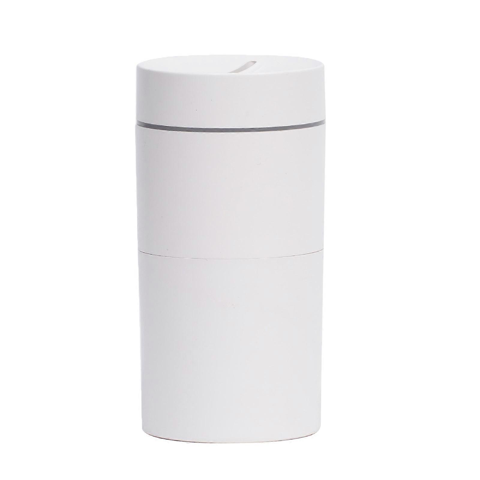 Portable Mini Humidifier 180ml Cordless Portable Small Humidifier USB Rechargeable Desktop Humidifiers Essential Oil White