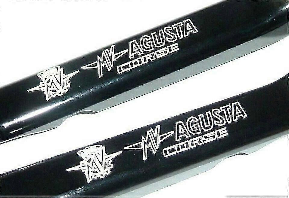 MV AGUSTA F3 675 2012-2020 LONG BLACK BRAKE AND CLUTCH LEVERS LASER ENGRAVED