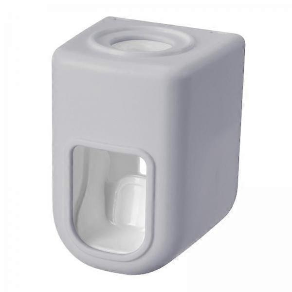 4x壁掛け歯磨き粉ディスペンサーホームグレー用自動バスルームアクセサリー