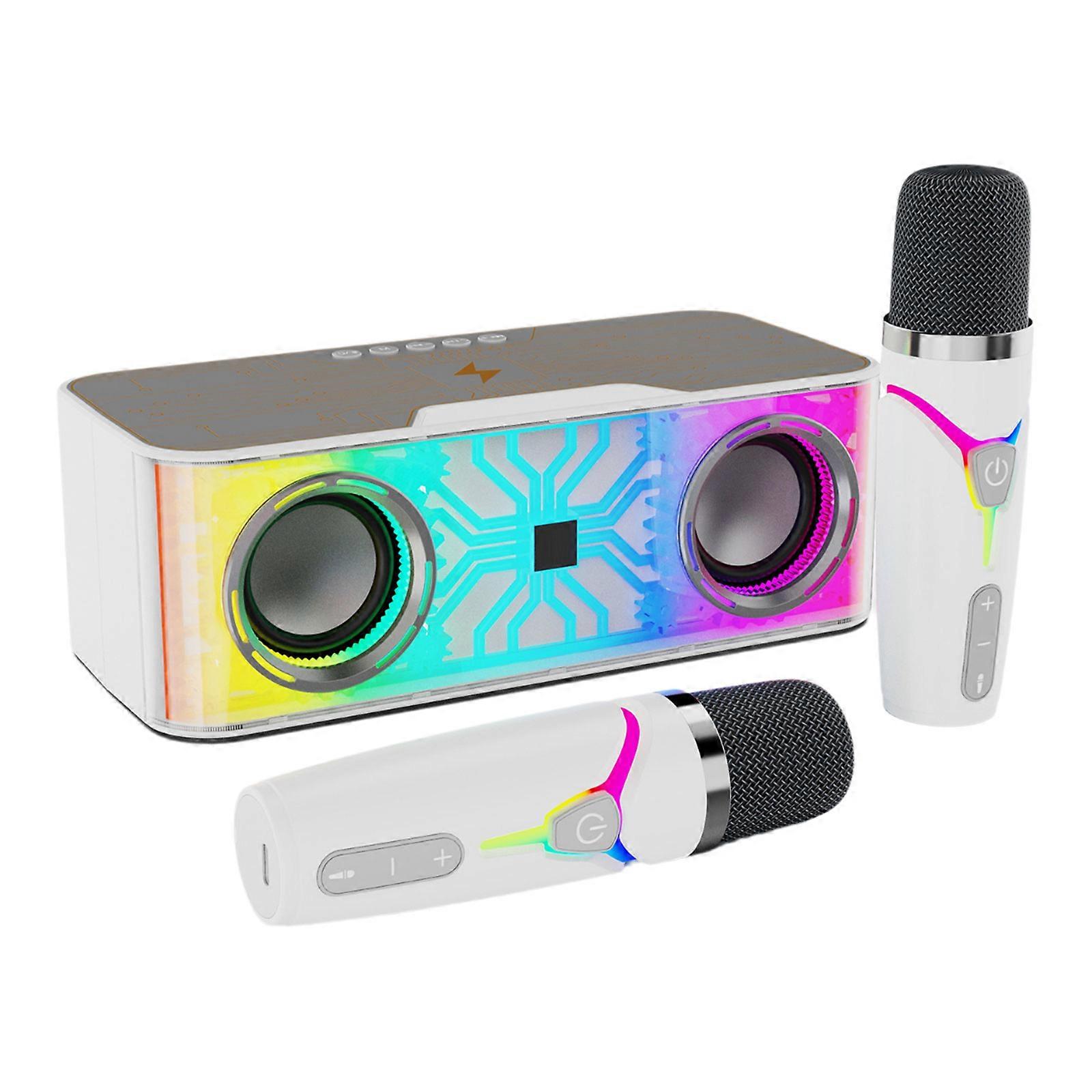 HiFi Bluetooth-compatible Loudspeaker with Easy Controls and Magnetic Charging for Occasions Gray
