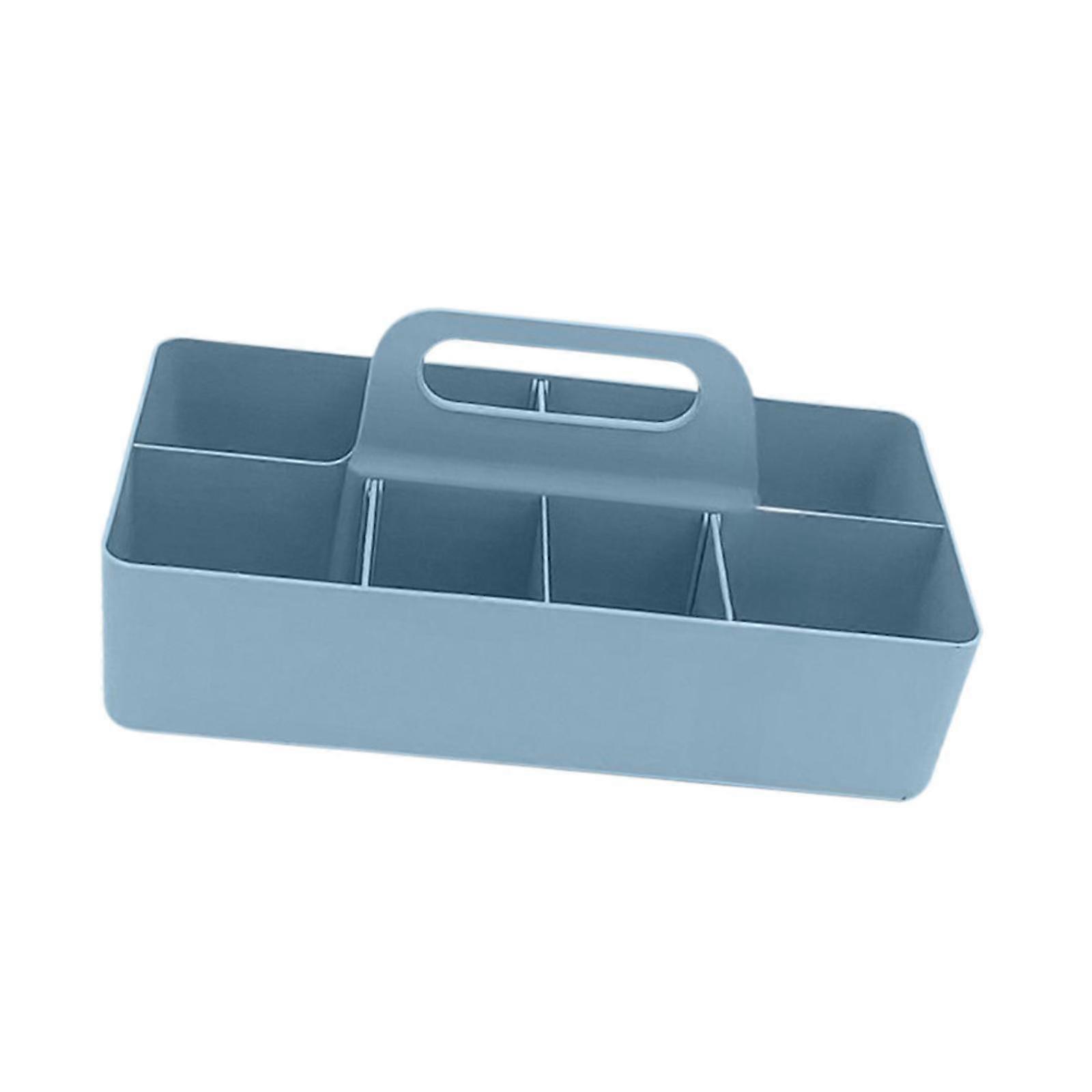 Large Portable Box Stackable Organizer Box Cleaning Minimalist Divided Basket