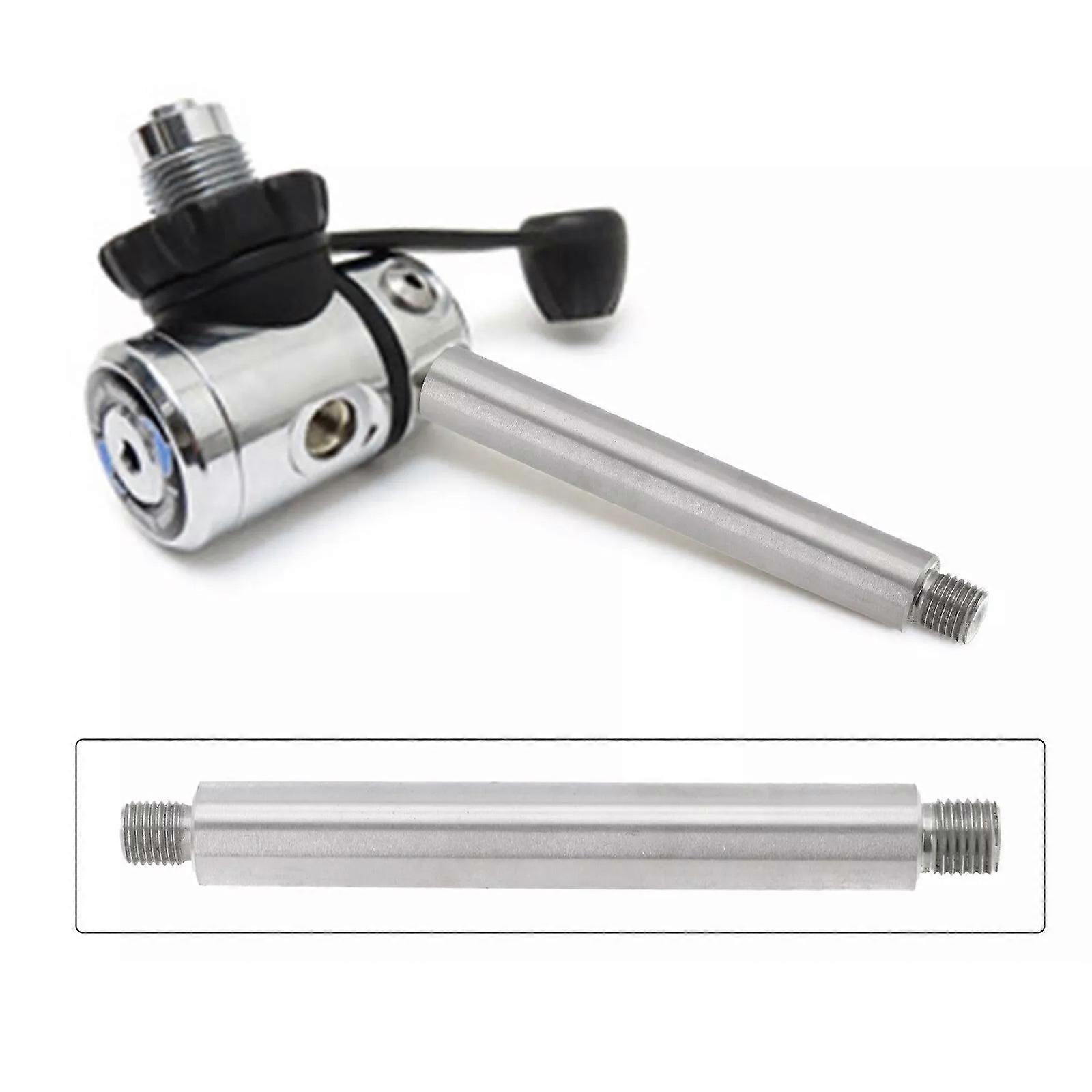 Scubas Diving Handle Bar Stainless Steel Diving Handle Bar Replacement Breathing Regulator Handle Bar Easy to Use