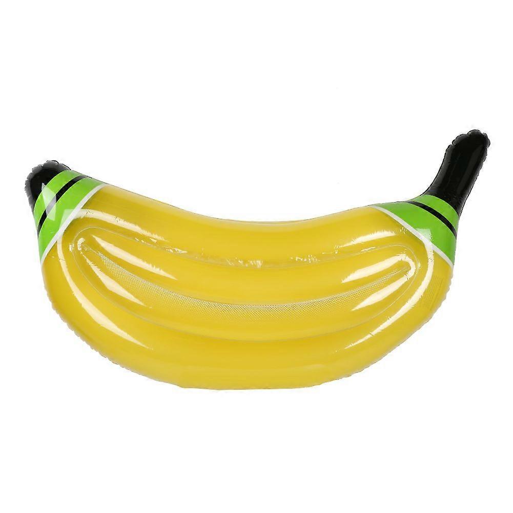 Inflatable Banana Floating Row PVC Material Flat Raft Summer Toy 180x70cm