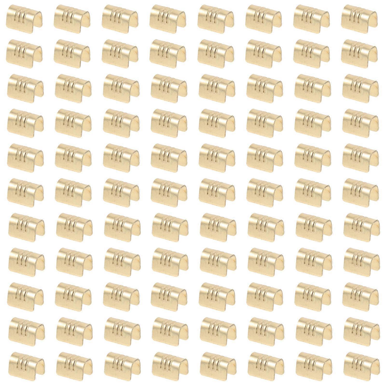 300 Pcs U Shaped Terminal Quick Connection Buckle Connector Butt Joint