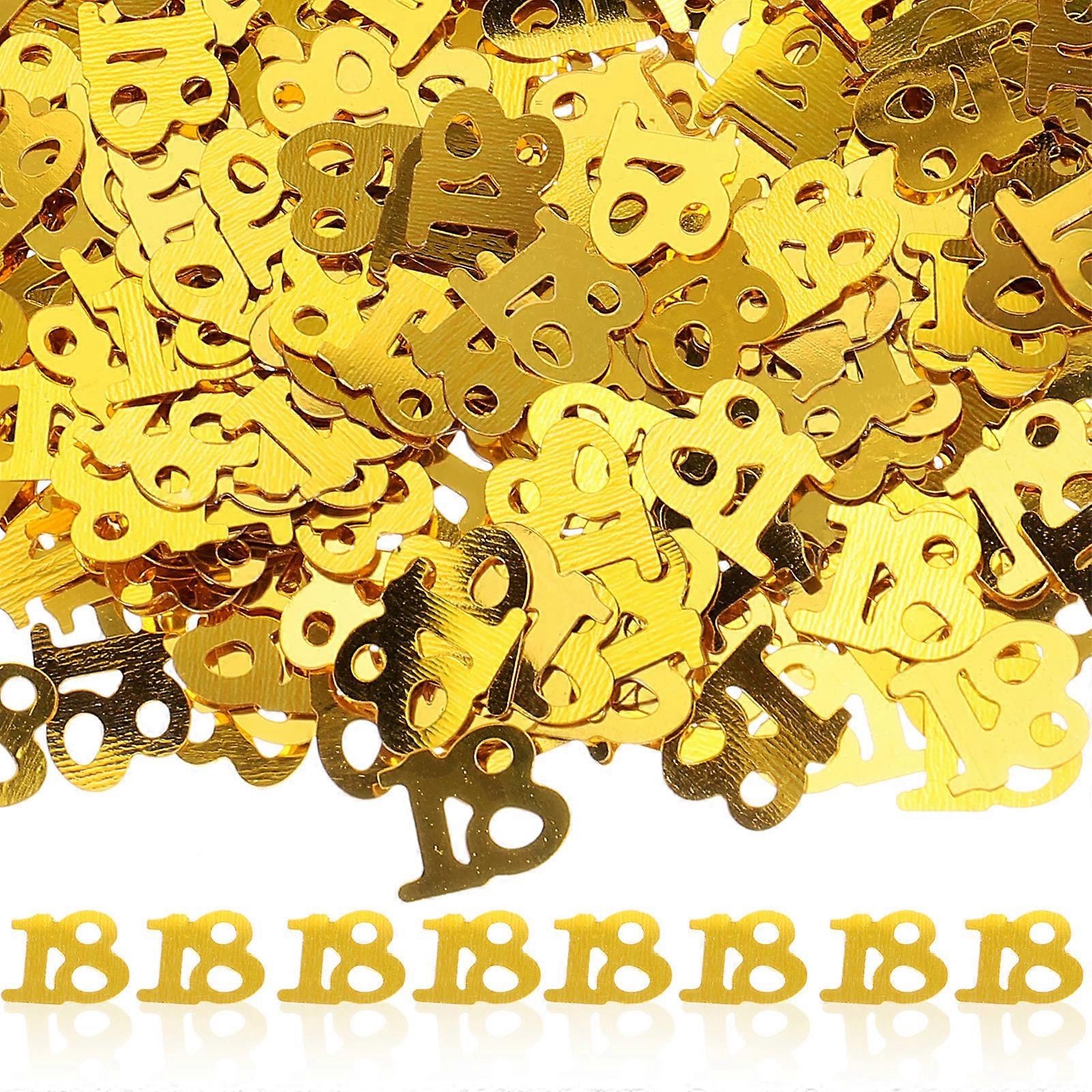 Birthday Confetti Pack, Designed for Elegant and Festive Decorations