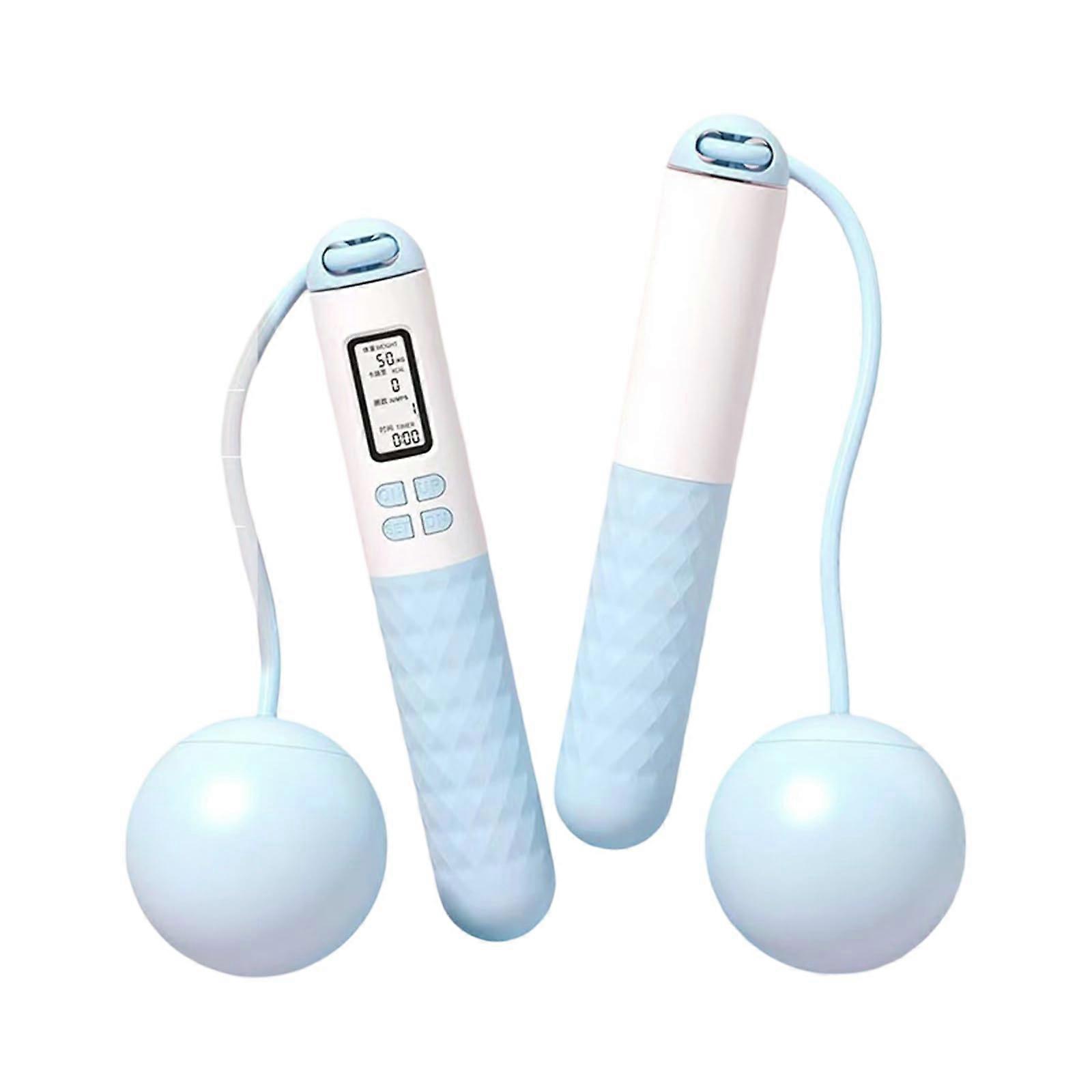 Spring rope, nonslip grip, jump rope with counter, fitness jump rope, electronic counting, jump rope for men, women, children Ref: 2552