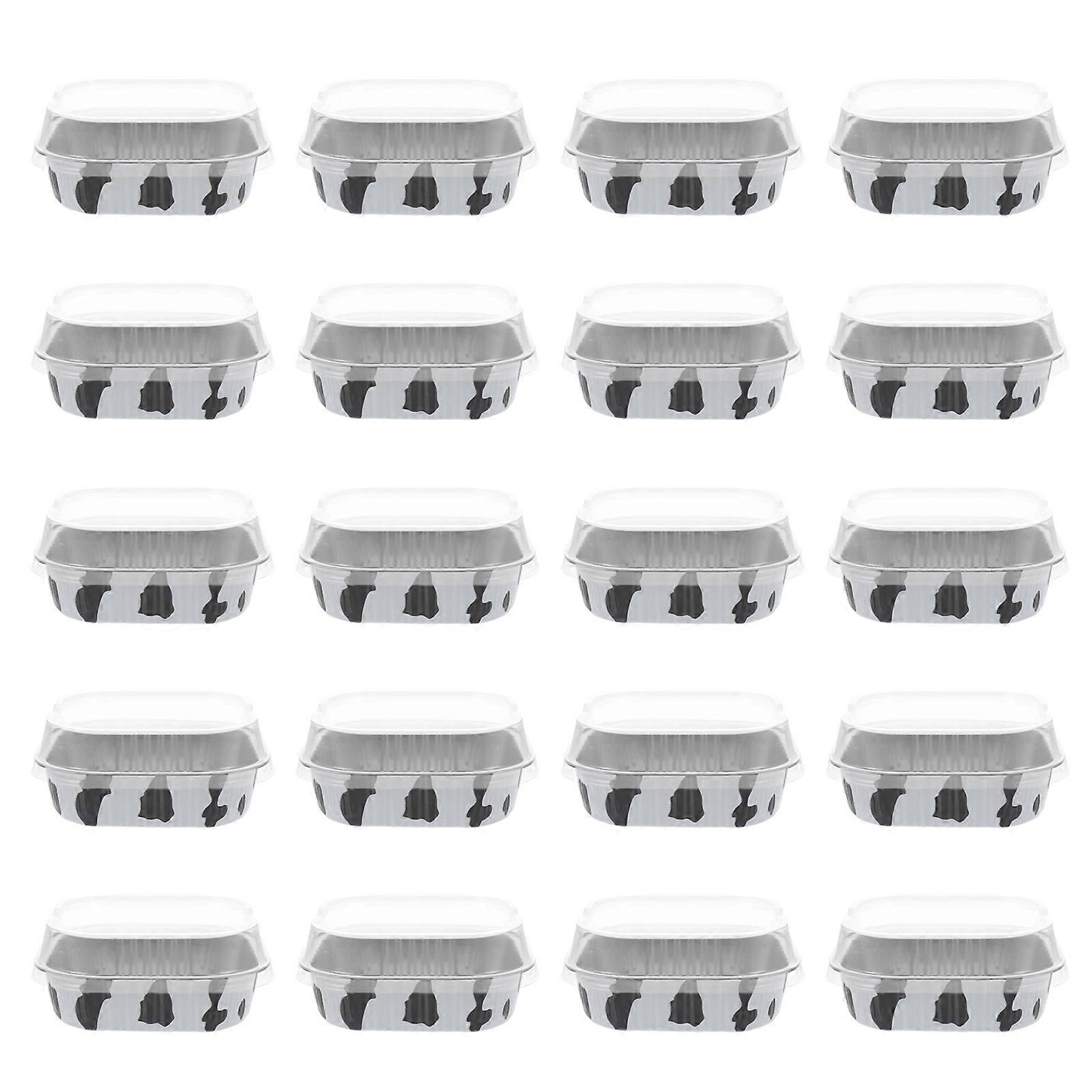 Sturdy Aluminum Foil Cups, Practical for Baking and Dessert Preparations