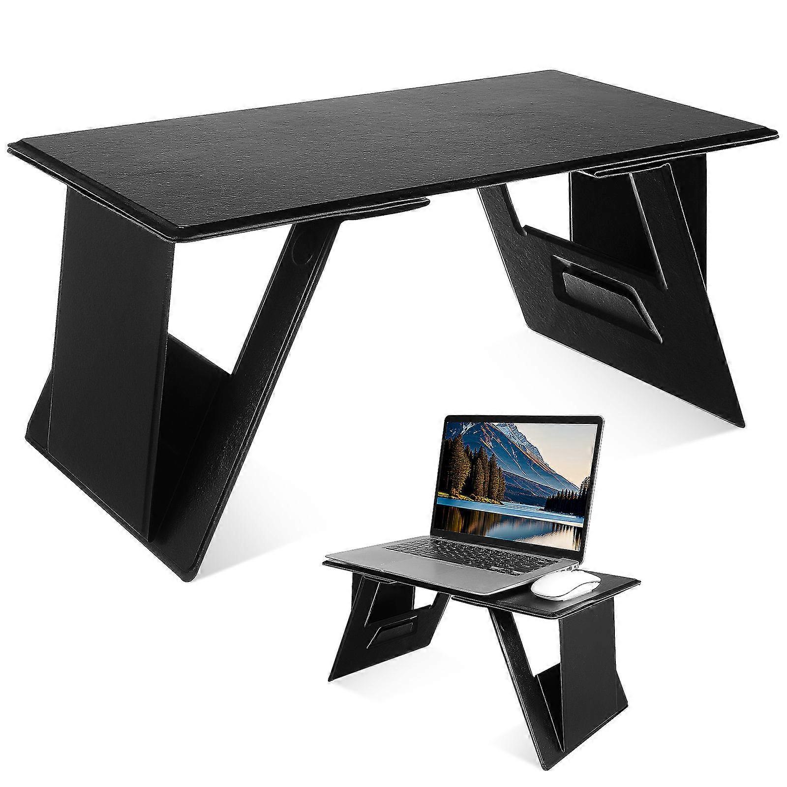 Non-slip Folding Laptop Stand, Adjustable Angle Desk for Maximum Comfort