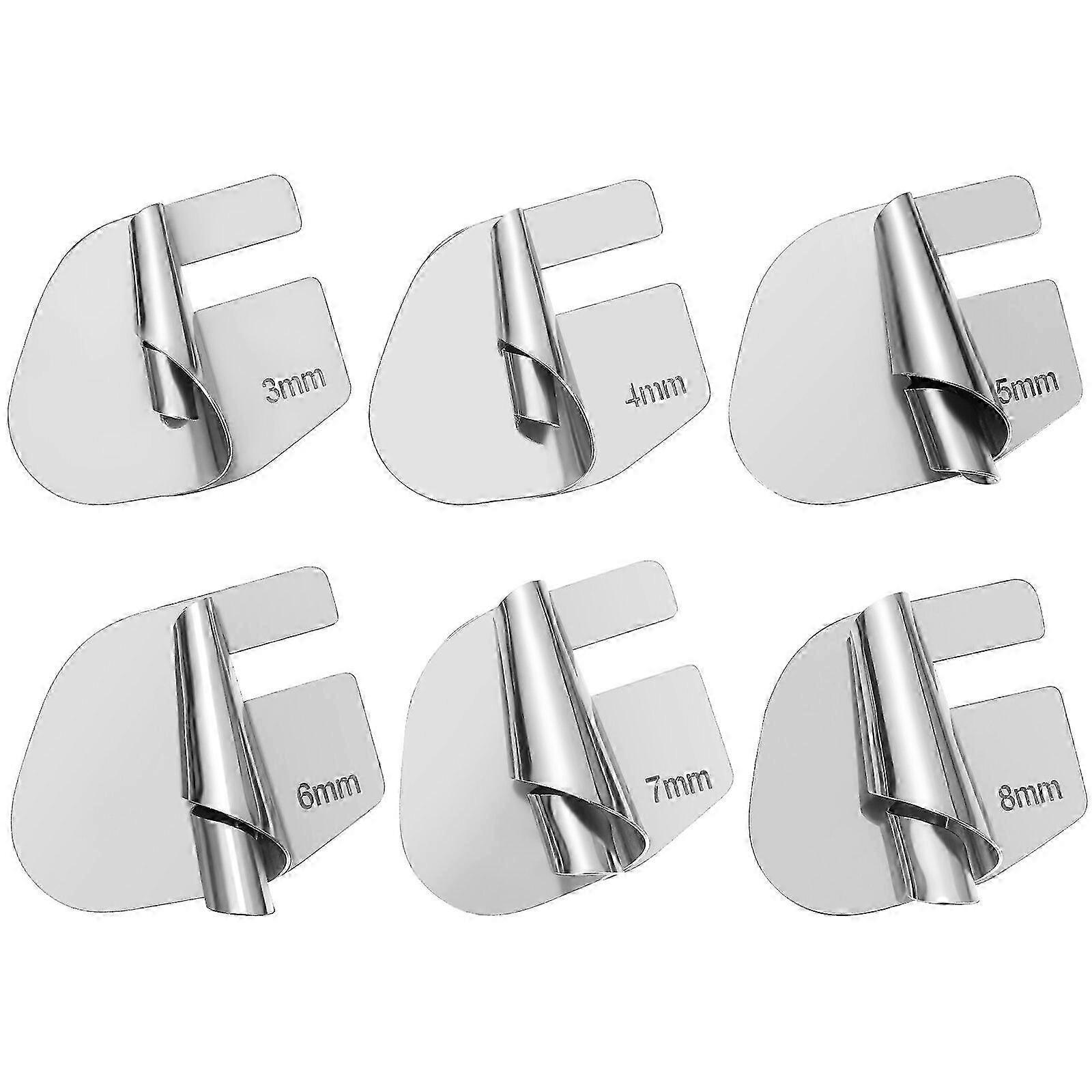 6 Pcs Universal Rolled Hemmer Foot Sewing Set