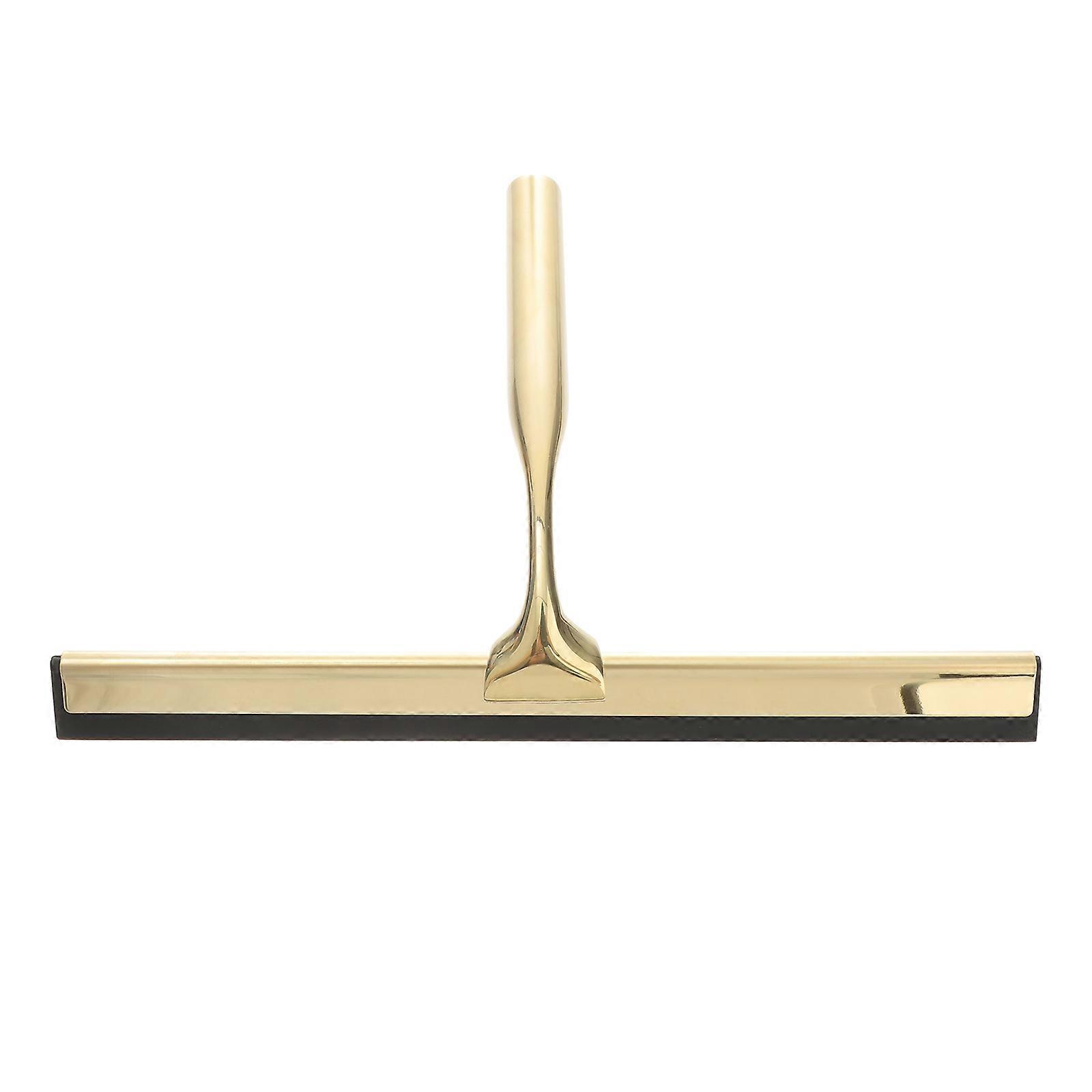 Bathroom Cleaning Tool with Weighted Handle for Glide on Glass
