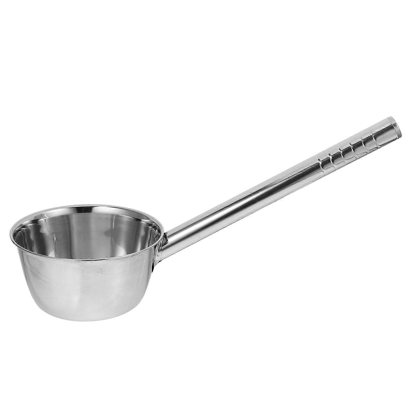 Wide Application Soup Ladle with Ergonomic Design for Easy Handling