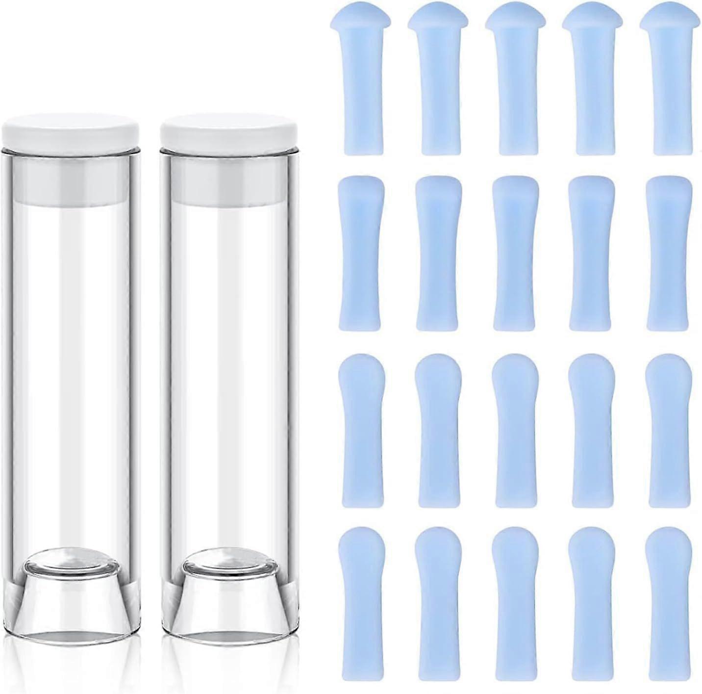 Ear Wax Removal - Ear Cleaner Tips - Blue Rubber Tip - Original Replacement