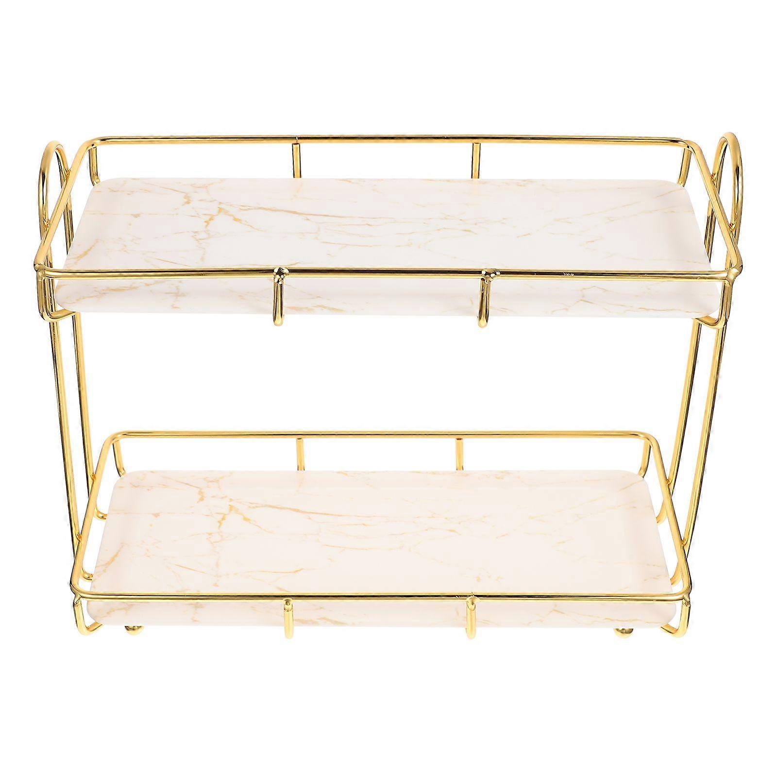 Countertop Organizer Toiletry Storage Rack Dressing Table Storage Holder for Bathroom