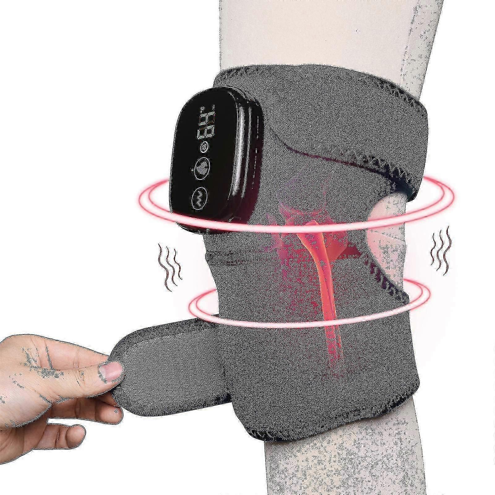 Massager Knee Pads Vibration Temperature Control Wireless Heating Physiotherapy Device