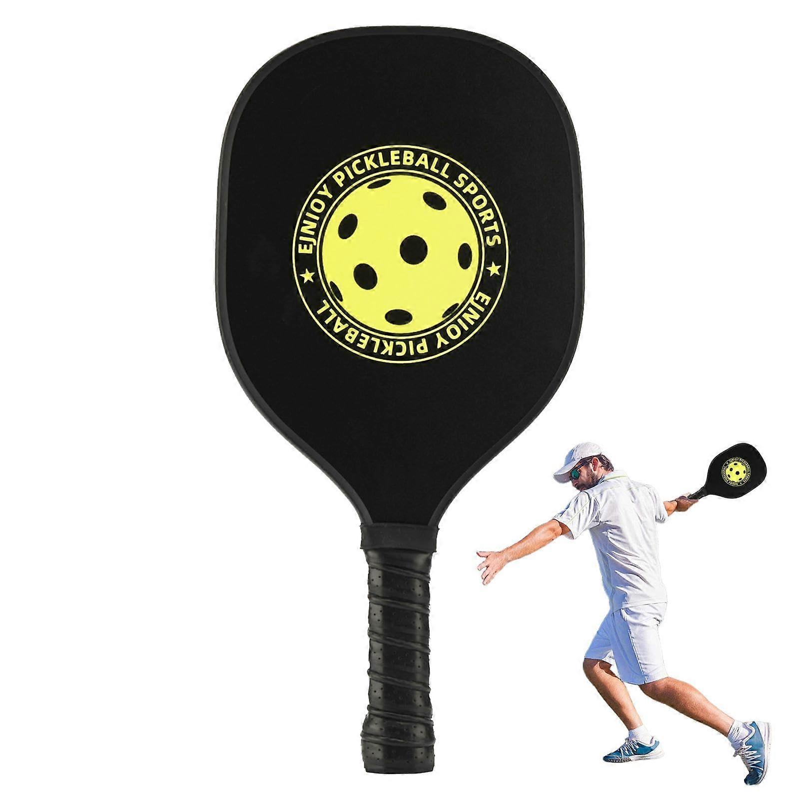 Lightweight Paddle Bat | Non-Slip, Durable Wooden Paddle with Cushioned Comfort Grip for Community and Park Use