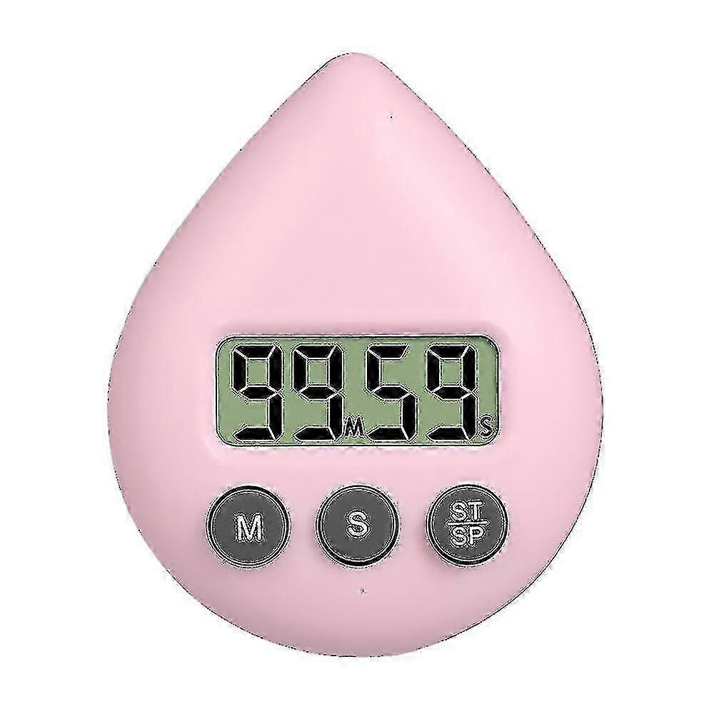 Dusch-Timer Energiesparer Wasserdichter digitaler Timer Fünf Farben - Rosa