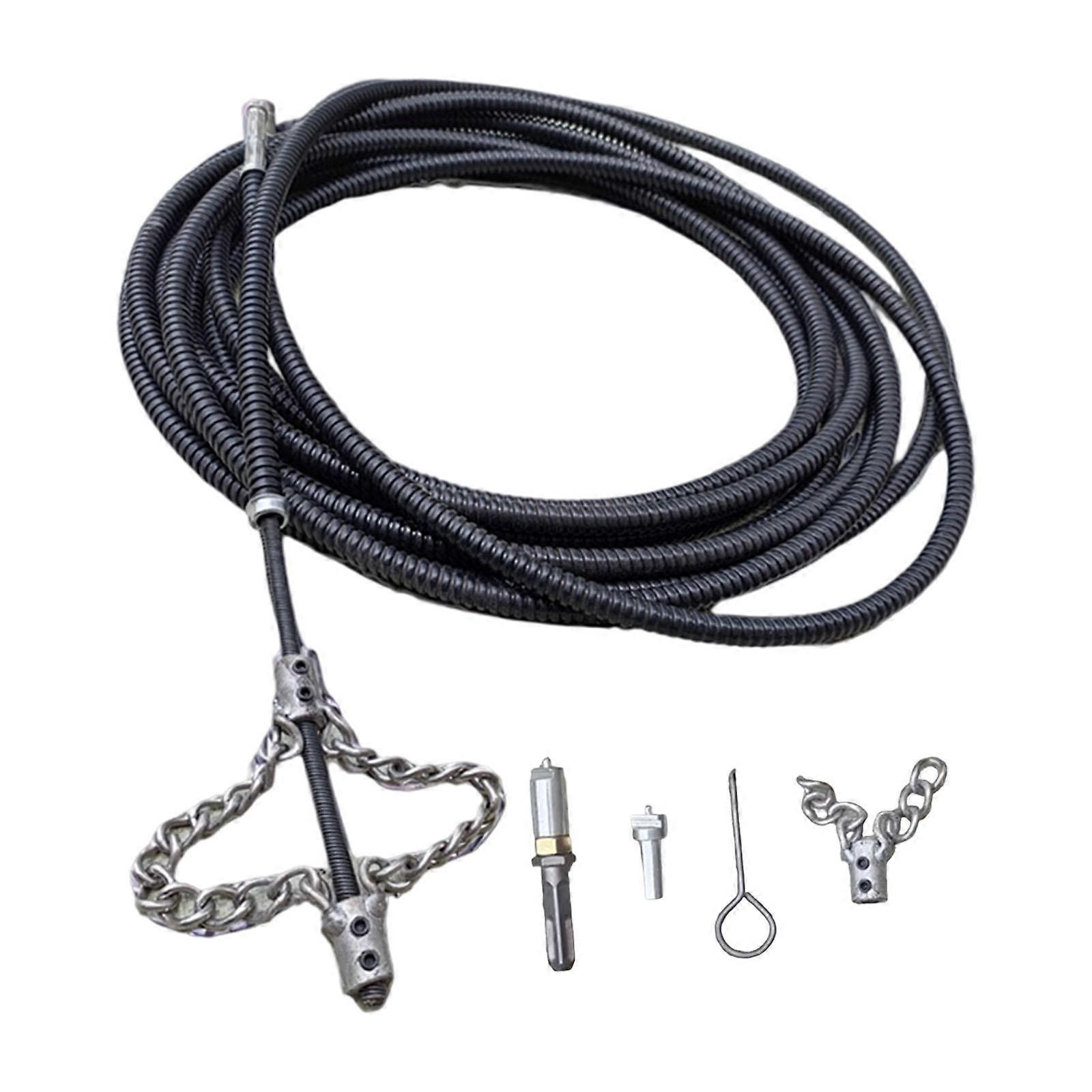 Avloppsrengörare Snake VVS Snake Clog Remover Hushållspropp Remover Drain