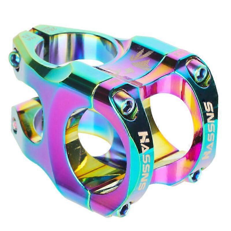 Bicycle Stems Bicycle Handlebar Stem Ultra Light Hollow 35 mm High Strength Speed Drop Riser Mountain Bike Bicycle Handle Colorful