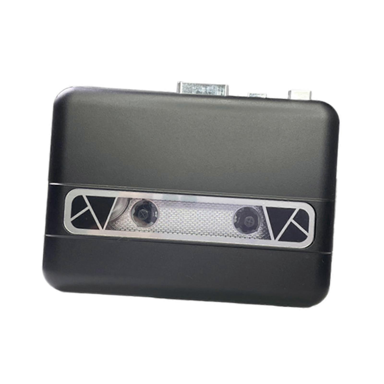 Cassette Player Retro Cassette Music Player Tape to MP3 Plug and Play