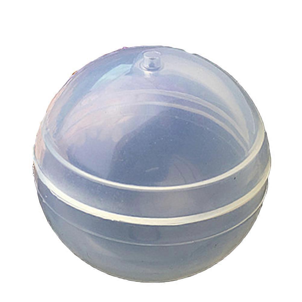 Resin Project Mold Sphere Mould Transparent For Handmade Projects Diy Activities 1Set