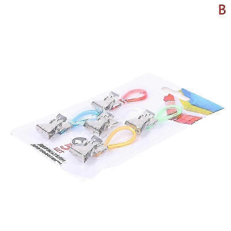 5pcs/set Towel Hanging Clips Clothes Hanging Pegs
