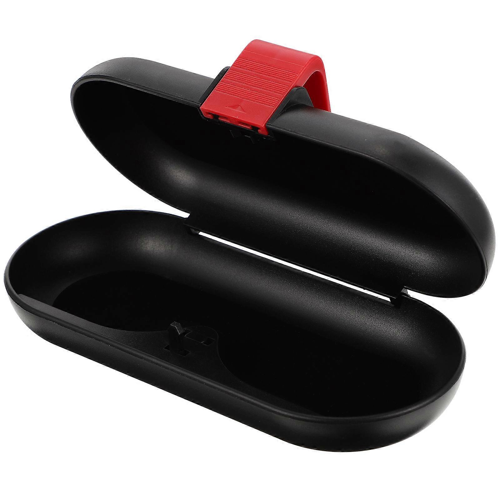 Car Sunglasses Holder Storage Box For Automobile Rectangular Design Protective 1Pcs