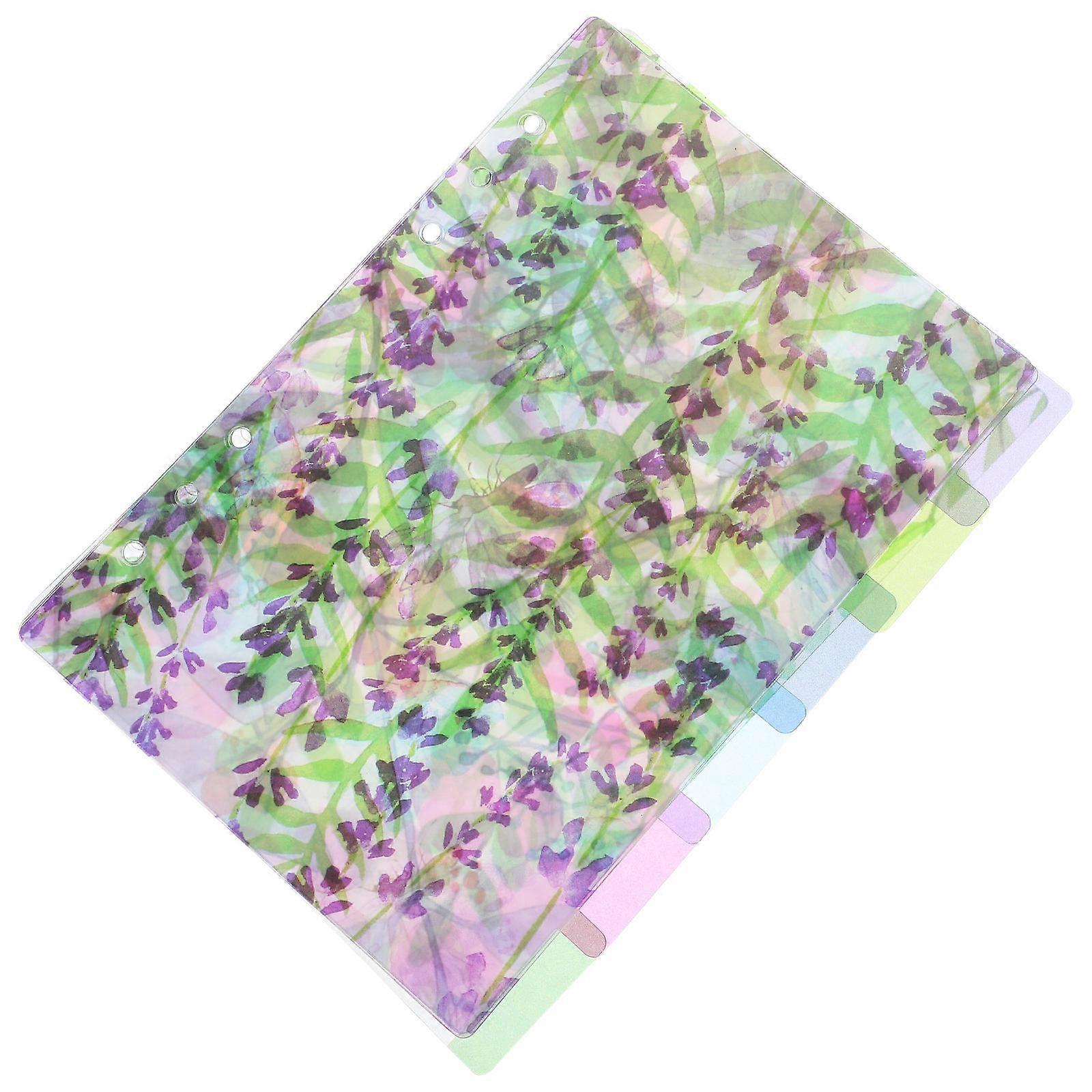 Page Markers Binder Index Divider Document Separation Journals Quick Reference 6 Sheets