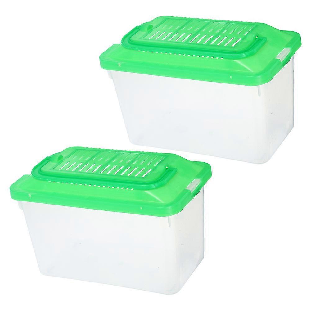 Portable Handheld Fish Tank Breeder Carrier for Fish, Turtles, and Reptiles – Lightweight, Space Saving Aquarium for Easy Transport and Breeding